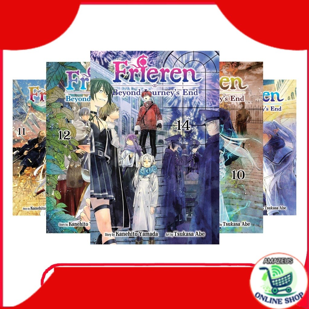 Frieren: Beyond Journeys End มังงะ 14 เล่ม (ภาษาอังกฤษ)