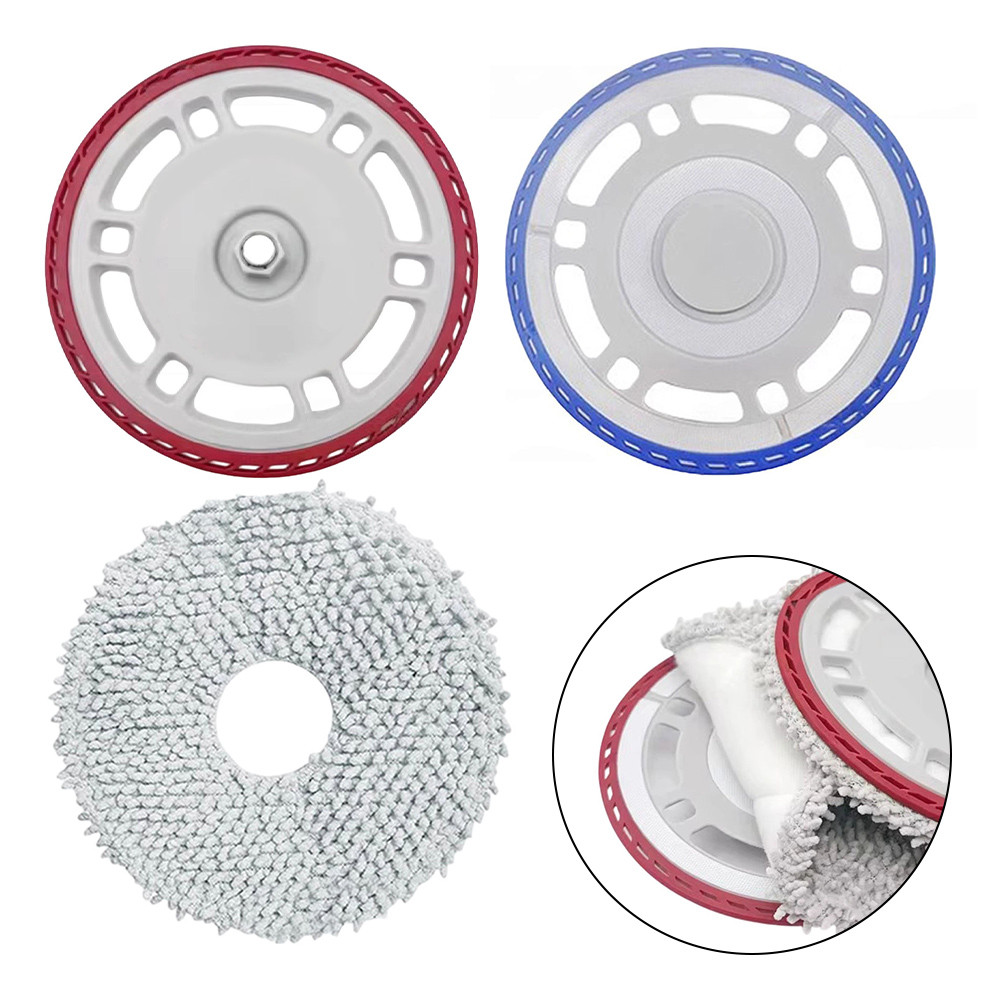 Mop Bracket Mop Pads Kit สําหรับ ECOVACS สําหรับ Deebot T30C สําหรับ Omni, T50 Pro สําหรับ Omni
