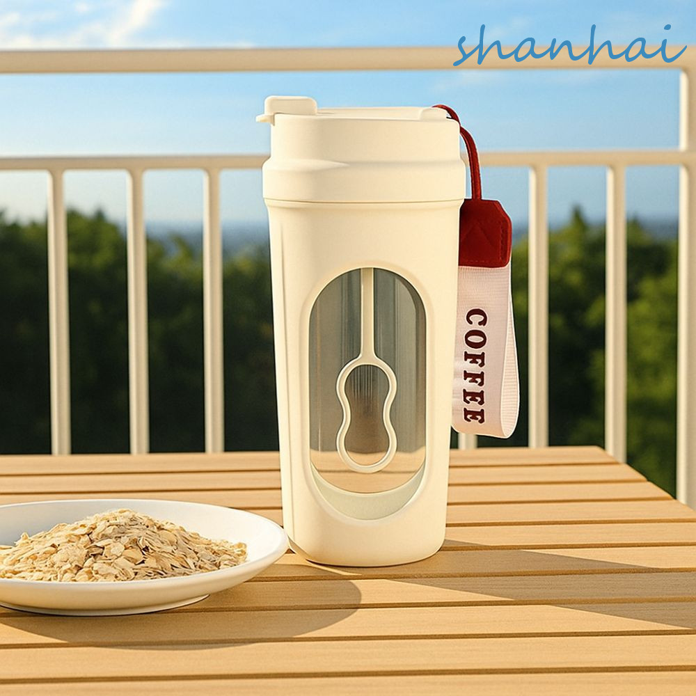 ชาไน แก้วผสมไฟฟ้า,450มลดื่มคู่อัตโนมัติกวนแก้วกาแฟ,ถ้วยคั้นน้ําป้องกันการรั่ว ยูเอสบี ชาร์จกาแฟนมผงเขย่าถ้วยกาแฟเตรียม