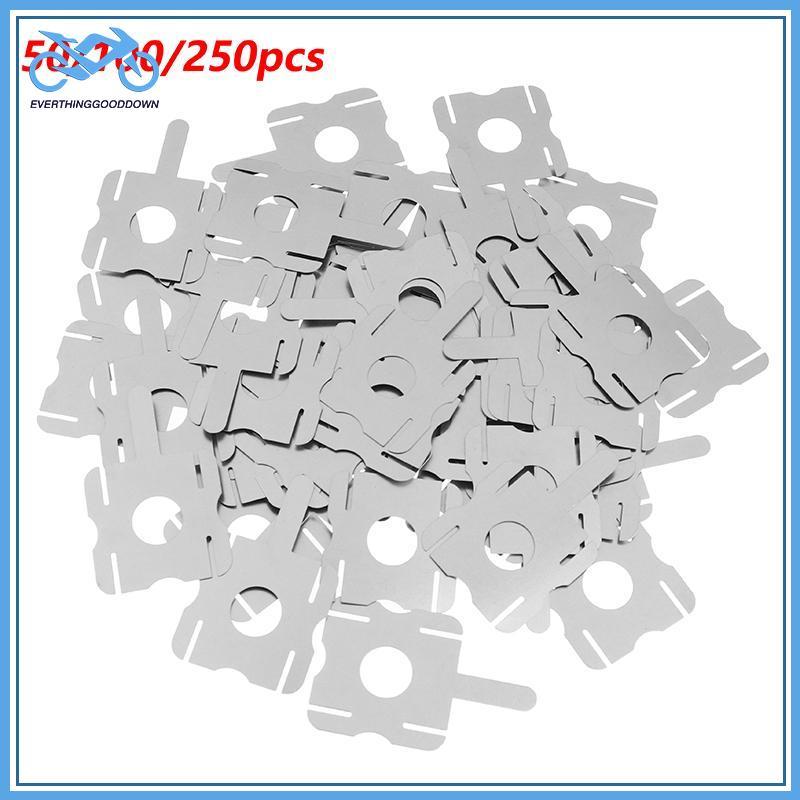 EVER 50/100/250 ชิ้น 4S 18650 Pa เปลี่ยนจุดเชื่อม Niel แผ่น U-Shaped สําหรับคอมพิวเตอร์แบตเตอรี่เครื