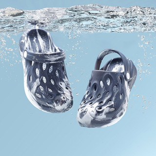 Cheerful Mario รองเท้าแตะกีฬาเด็กผู้ชาย ลายสก๊อตแคมโป้ กันน้…