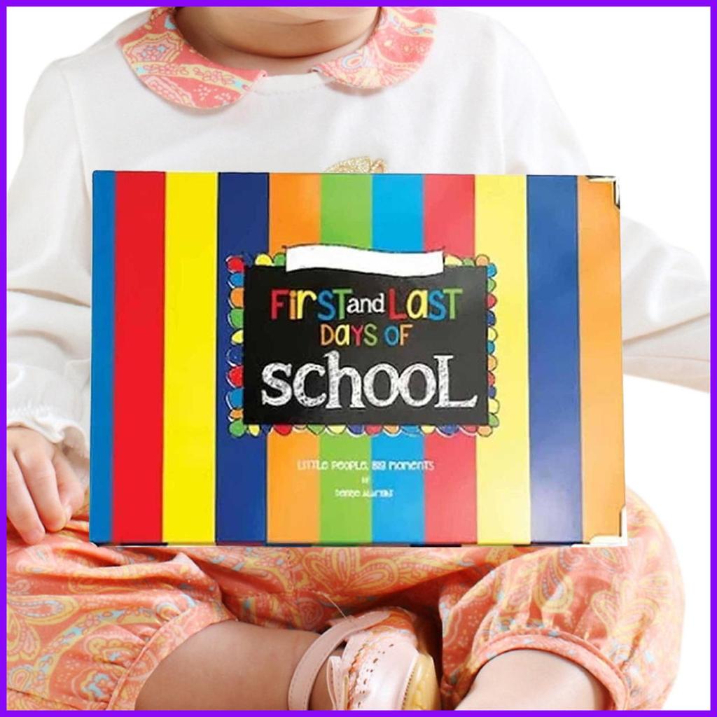 School Days Memory Book ที่ระลึกรับปริญญาเด็ก School Days อัลบั้มหน่วยความจําสําหรับเด็กชายหญิงเด็กน