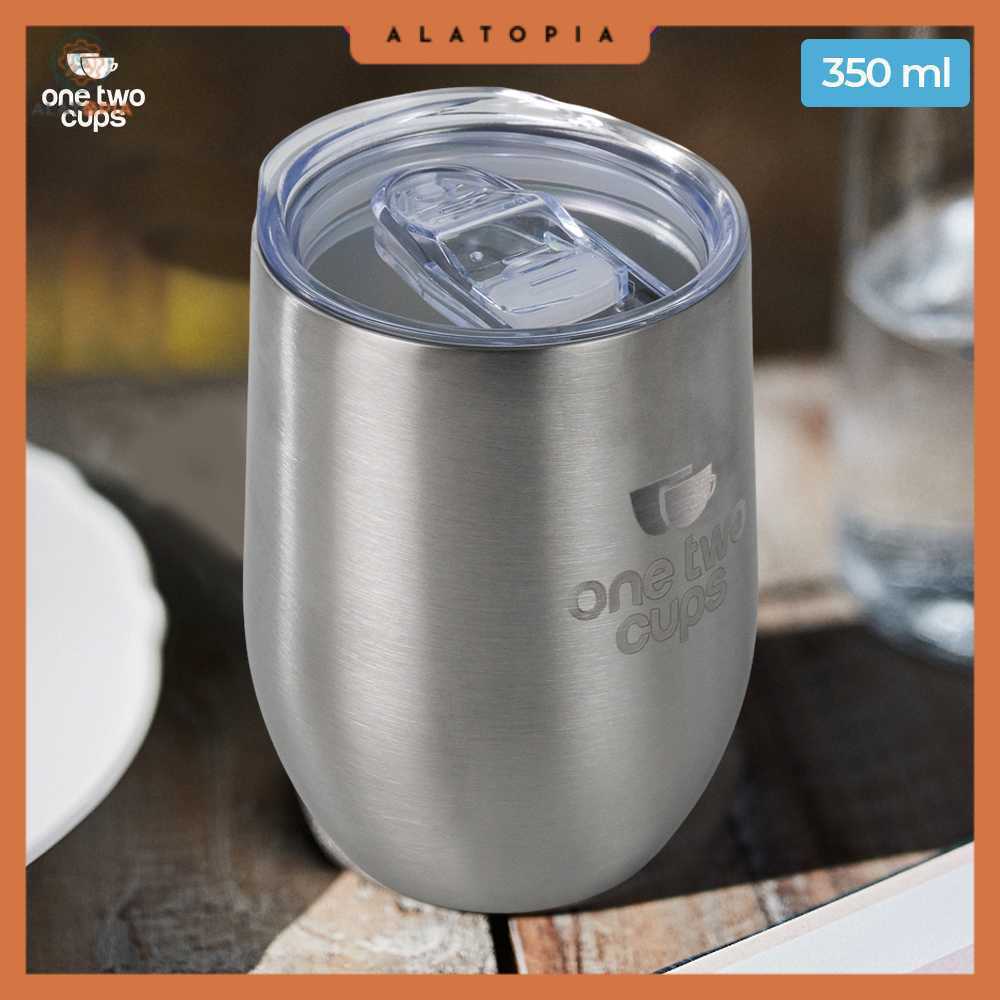 แก้วกาแฟ One Two Cups Egg Shaped Stainless Steel 350ml - TR-321