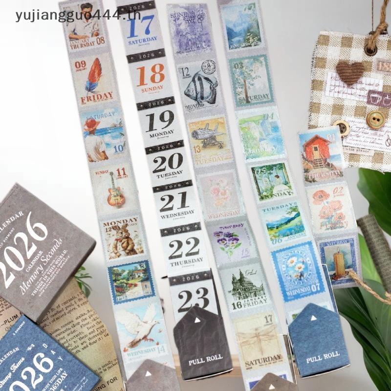 #yu # Journal GO 365pcs Vintage 365 Days Daily Life Washi Tape Stiers สําหรับ Collage Junk Journal P