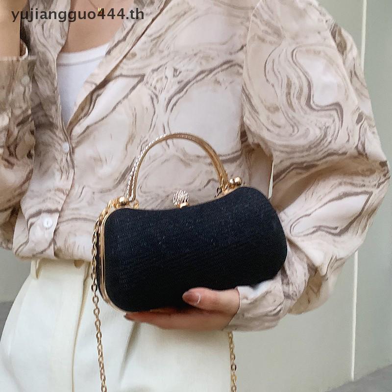 # yuyu # น่ารักขนาดเล็ก PVC ไหล่กระเป๋าสะพายข้างสําหรับผู้หญิง Hit Luxury Party กระเป๋าถือและกระเป๋า