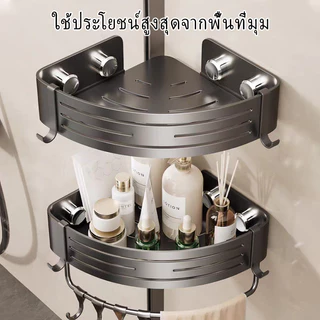 YissTiee ชั้นวางของในห้องน้ำ,ขาตั้งกล้องถ้วยดูดแบบไม่เจาะรู,ติดผนังติดตั้งง่าย, ไม่เป็นสนิม