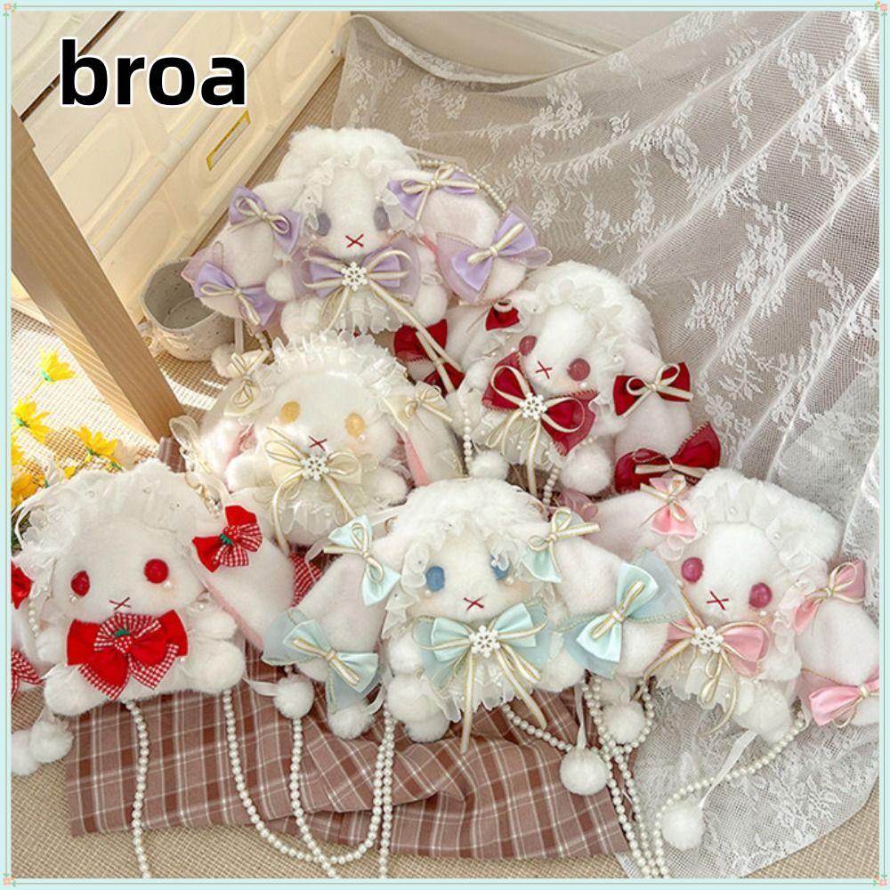 กระเป๋าตุ๊กตา BROA, กระเป๋าสะพาย Princess Kawaii, กระเป๋าหวานโซ่มุกกระต่ายหูยาว