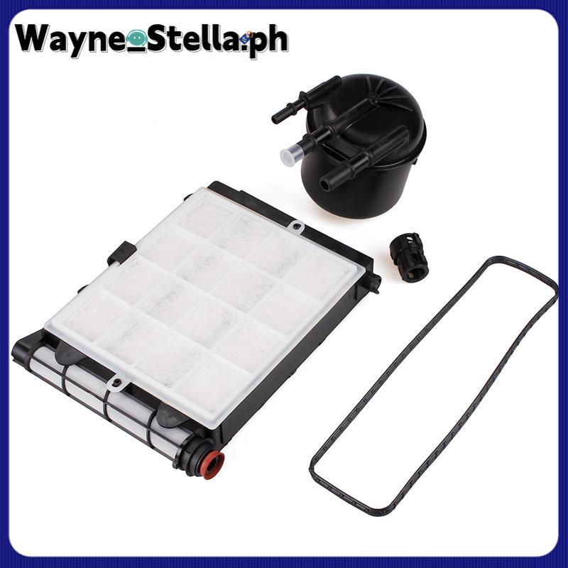 Wayne_StellaCar ชุดกรองน้ําสําหรับ F-450 F-550 6.7L 2017-2018 อะไหล่ HC3Z-9N184-B HC3Z-9N184-C