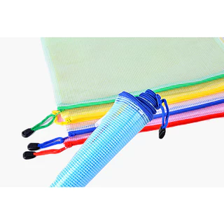 ลดล้างสตอค!! S0212 กระเป๋าซิป กระเป๋าดินสอ หลายขนาด ซอง สุ่มสี ใส่เครื่องเขียน กันน้ำ คุณภาพดี