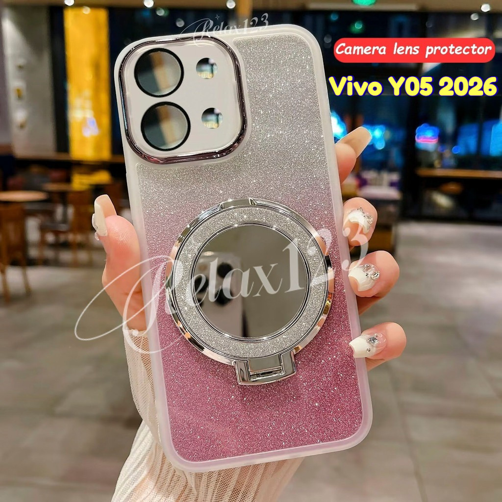 สําหรับVivo Y05 Vivo Y 05 VIVO Y05 vivo Y05 05Y Y05Vivo VivoY05 4G 5Gปลอก 2026 ผู้ถือแหวนTPUนุ่มสําห