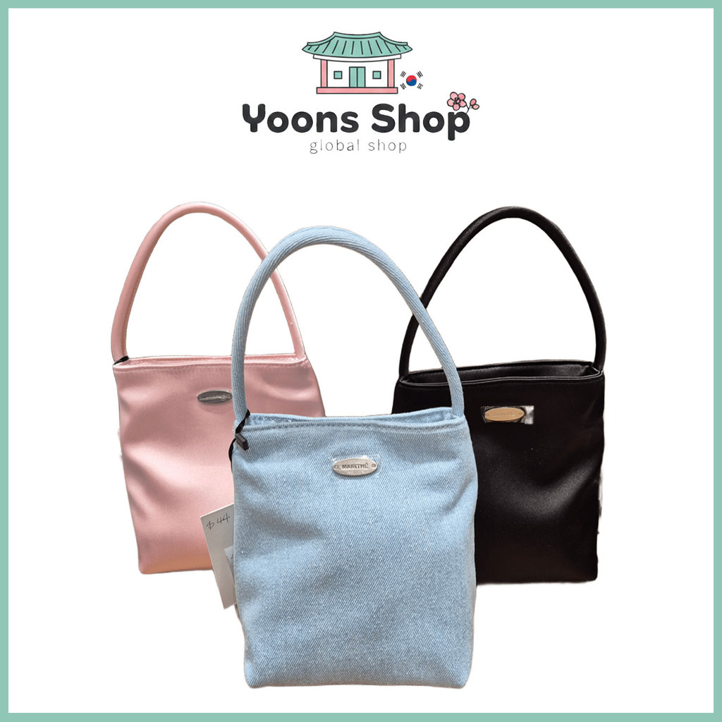 [MARITHE FRANCOIS GIRBAUD] REGULAR LOGO MINI BAG_จากเกาหลี