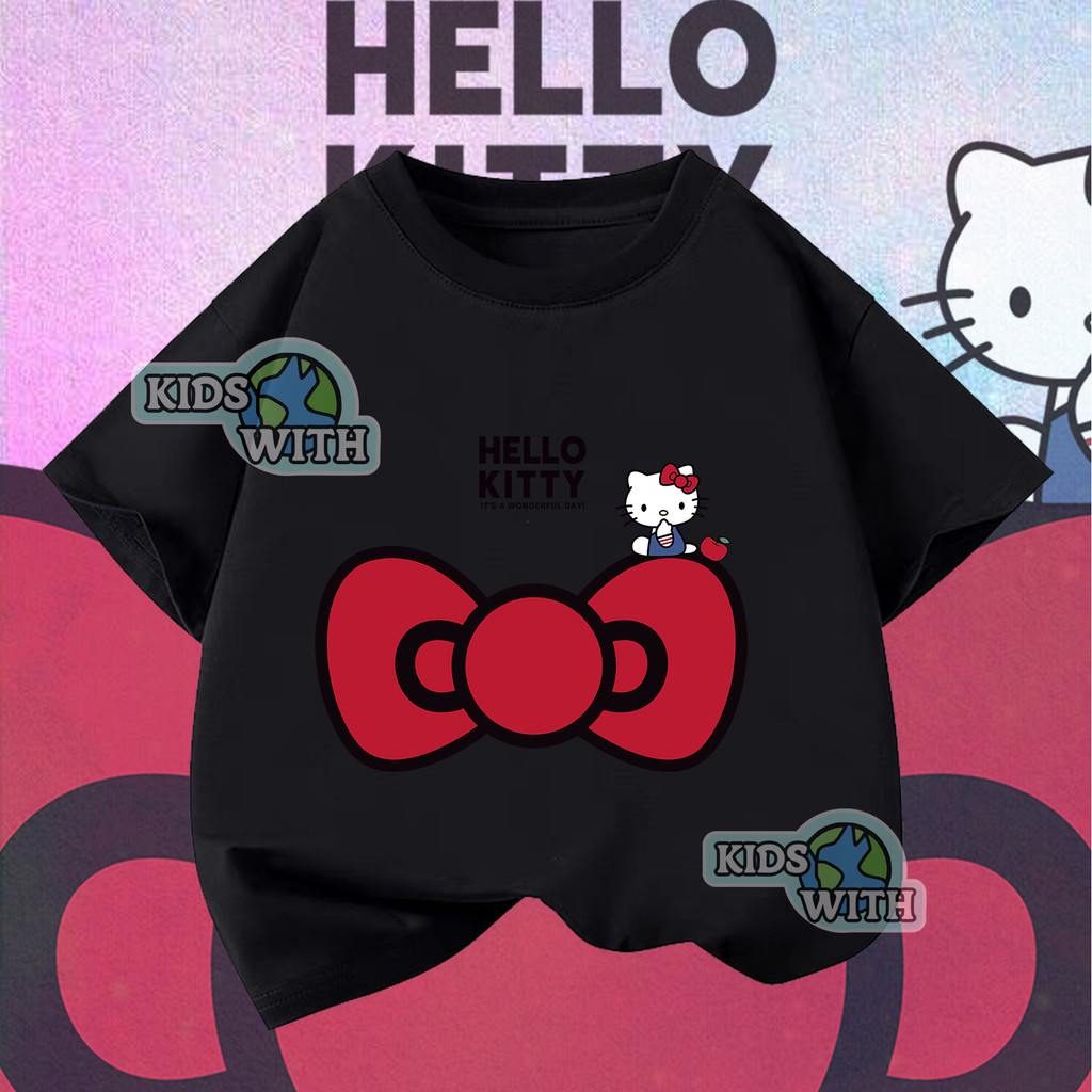 เสื้อยืดแขนสั้นสำหรับเด็กดีไซน์ผสมสีสไตล์เกาหลี ลาย  เนื้อ จากร้าน Kids WITH  เหมาะสำหรับเด็กชายหญิง#S226 ราคา ถูกที่สุด ดีลบีเคเค แกลเลอรีภาพที่ 6