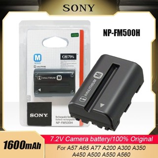 1600MAh Sony FM500H A560 NPFM500H แบตเตอรี่กล้อง A57 A65 NP-…