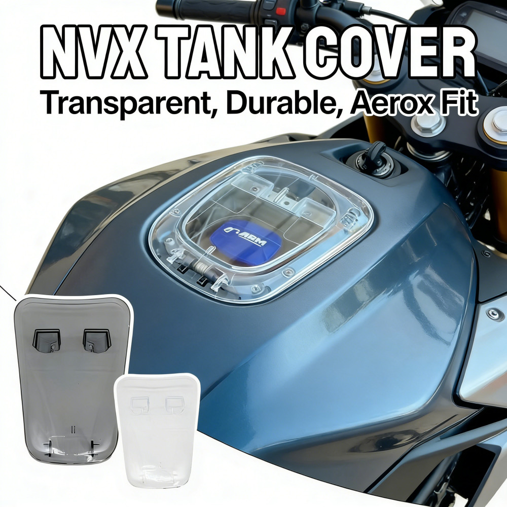 Yamaha NVX V2 หมวก Tudung ถังฝาครอบควันโปร่งใส Yamaha Aerox NVX ใหม่ NVX155 การใช้