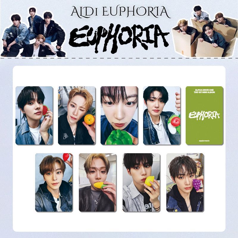 อัลบั้มแรกของ ALD1 "EUPHORIA" พร้อมการ์ดเล็ก