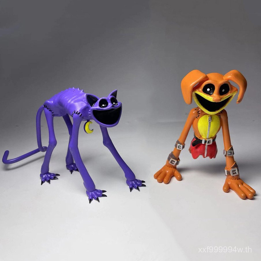 Doze Cat and Sun Dog Figure Smileycritters Bobby 3 สยองขวัญยิ้มสัตว์เล็กของเล่น DTI6