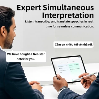 GOOJODOQ Ai stylus Real-time Voice/Text Translation Meeting Recording 35 Shortcut Keys Palm Rejection & Tilt Sensitivity