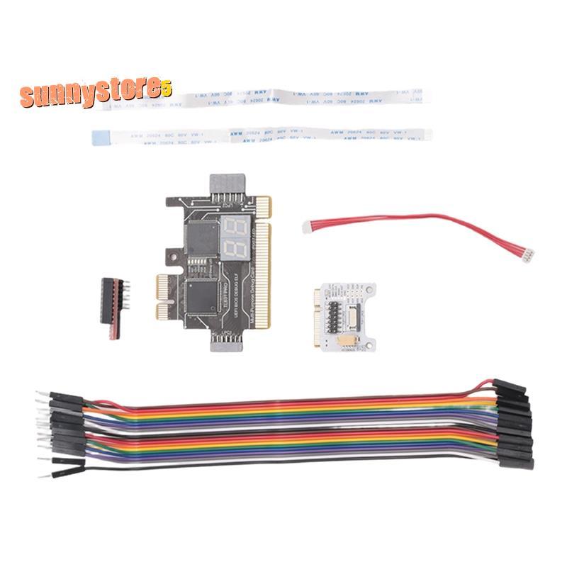 TL631 Pro การ์ดวินิจฉัย + การ์ดขยายการ์ดวินิจฉัย PCI-E เมนบอร์ดมัลติฟังก์ชั่นแล็ปท็อปเครื่องวิเคราะห