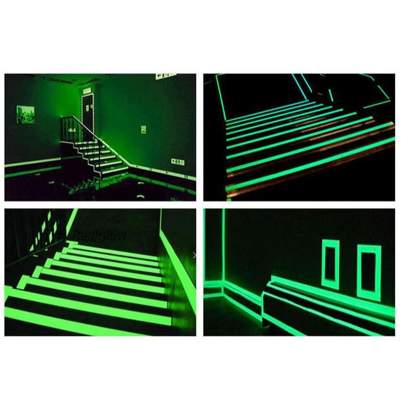 ร้านตกแต่งและบ้าน Smooth Luminous Tape BK01 Glows at Night