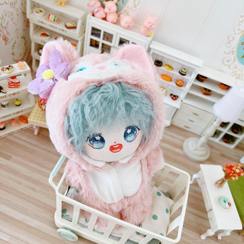 Fox Jumpsuit Collection Suit 20cm Humanoid Doll Clothes Plush Toy Accessories