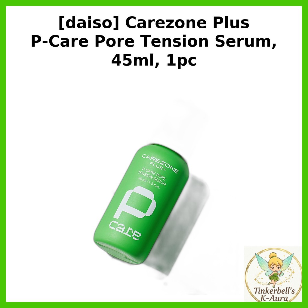 [daiso] Carezone Plus P-Care Pore Tension Serum, 45ml, 1pc / Korean Pore Serum / Refine Skin Texture