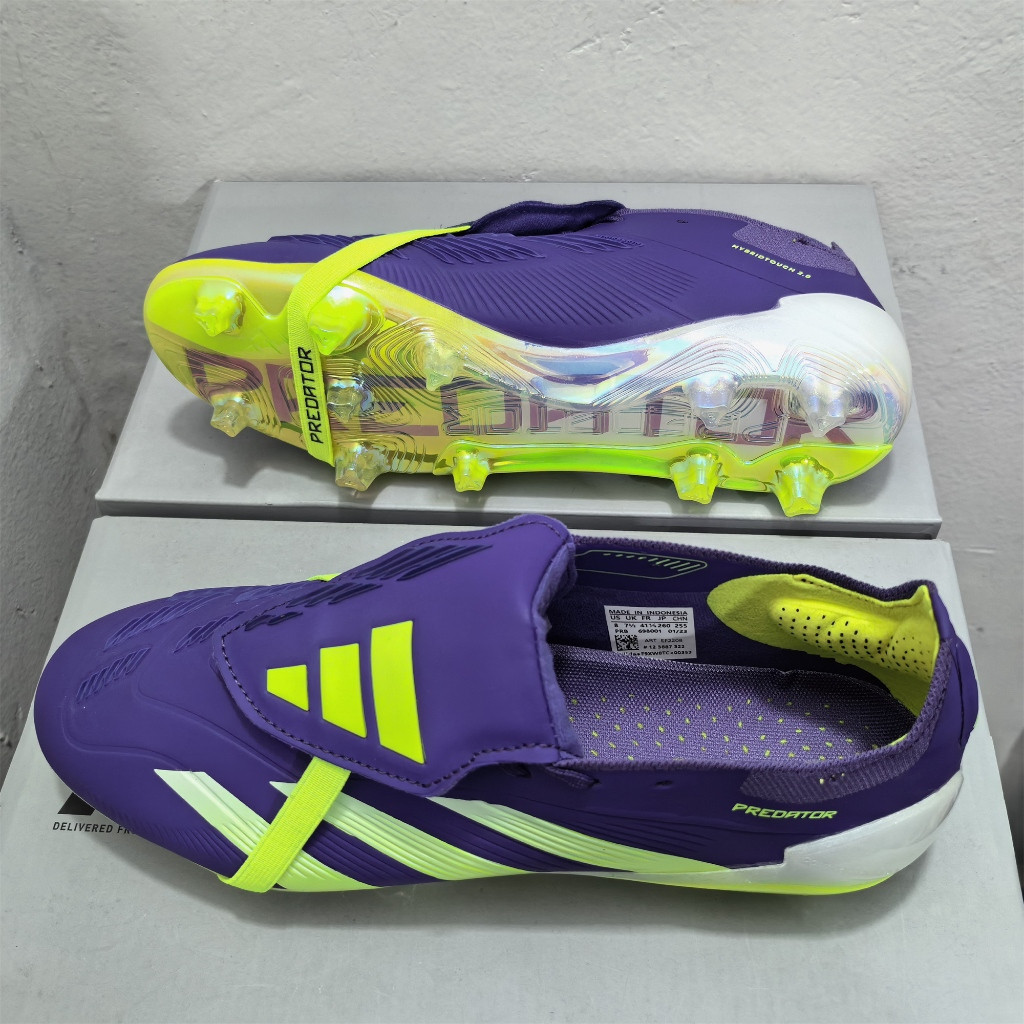 Predator 30th Anniversary Limited Edition FG ขนาด 39-45 รองเท้าฟุตบอลถักกลางแจ้ง กันลื่นและทนทาน