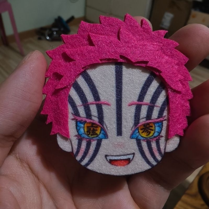 灭之时尚无骨 Kitaro Kitaro Kitaro Kitaro Knotise Anime Merchandise จี้เข็มกลัดผ้าไม่ทอหญิง COS