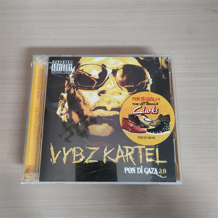 C3773(ไม่มีการปิดผนึก) Vybz Kartel Pon di Gaza 2.0 2CD huiyi1 ซีดีและหน้ากระดาษก็ดี