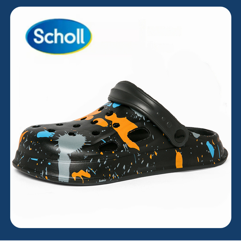 รองเท้าผู้ชาย Scholl รองเท้า Scholl ผู้ชาย Scholl sandal บุรุษสุภาพสตรีรองเท้า รองเท้าส้นแบน รองเท้า