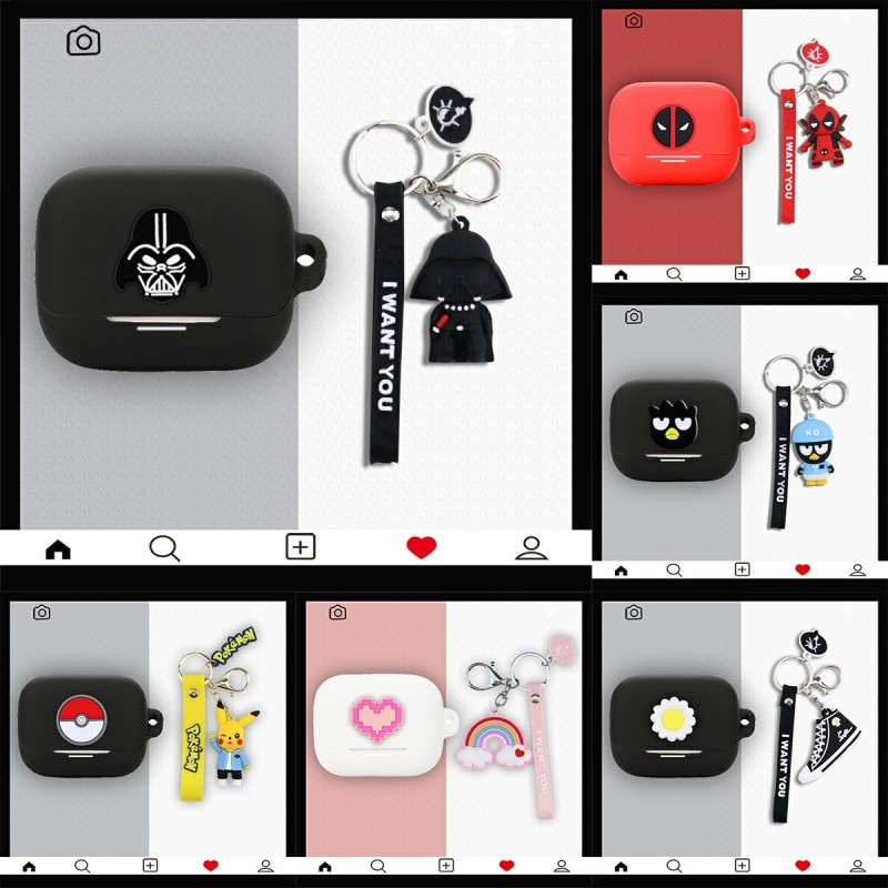 NT1512 Soundpeats air6 HS CASE เคสซิลิโคนป้องกันฝุ่นสําหรับ SoundPEATS Air6 HS