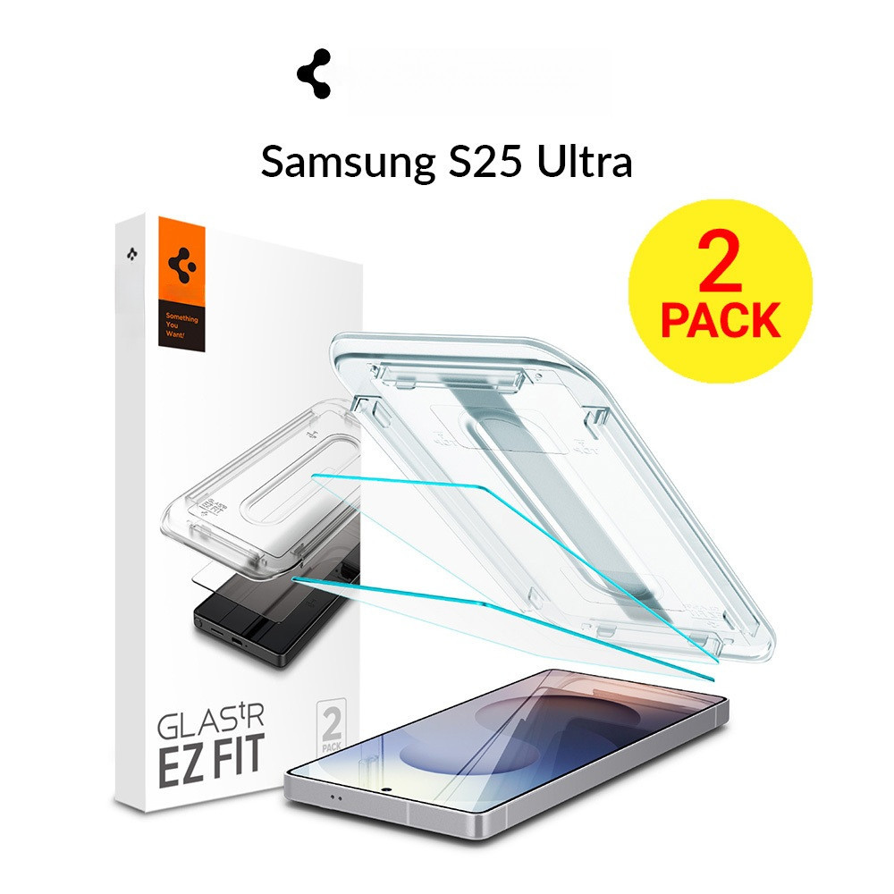 [2 แพ็ค] Sp Samsung S25 Ultra Screen Protector Galaxy S24 Ultra Tempered Glass ความแข็ง 9H