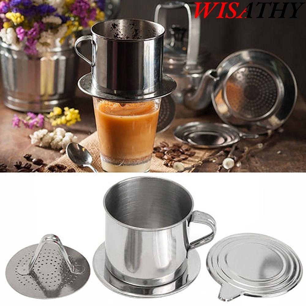 WISHATHY Vietnam Coffee Portable Moka Pots Filter Drop Filter