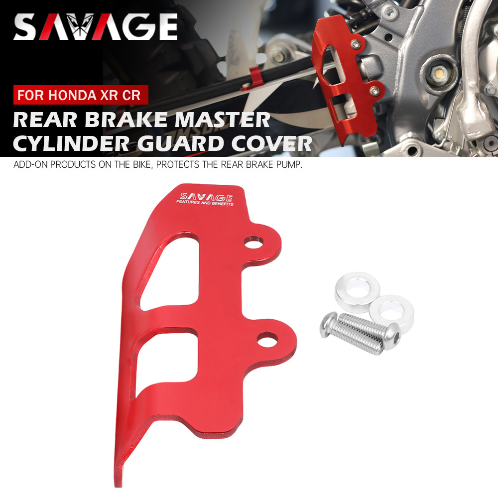 M-ด้านหลังเบรค Master กระบอกฝาครอบป้องกันสำหรับ HONDA CR 125R 250R 500R 1992-2001 CR125R CR250R CR50