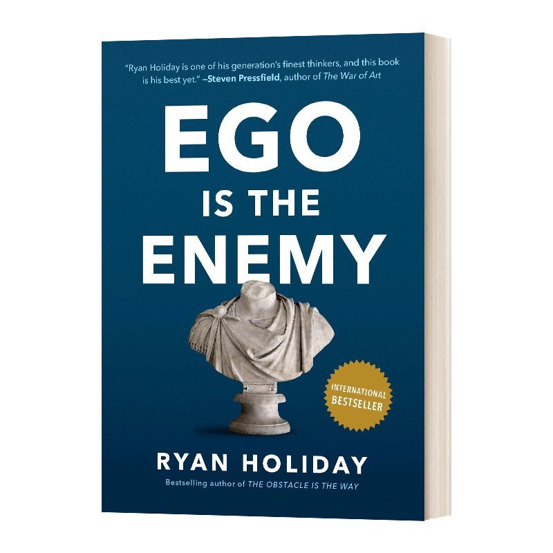 ภาษาอังกฤษ Ego Is The Enemy Self-Enemy ปกแข็ง