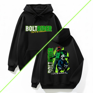 【เสื้อฮู้ด】 เสื้อฮูด Bolt Rider | ฮู้ดไรเดอร์สายซิ่ง ลายเท่ …