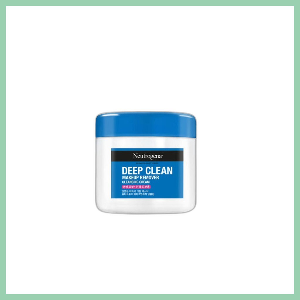 [neutrogena] ครีมทําความสะอาดเครื่องสําอาง Deep Clean 285ml / ครีมทําความสะอาดเกาหลี / Deep Clean by