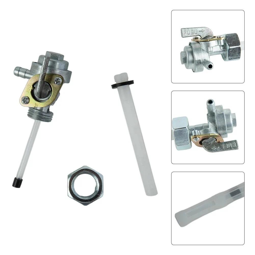 วาล์วสวิตช์ถังน้ํามันเชื้อเพลิง Petcock Assembly 16x1.5 มม. สําหรับ HONDA CB750, CB550, CB400, CB400