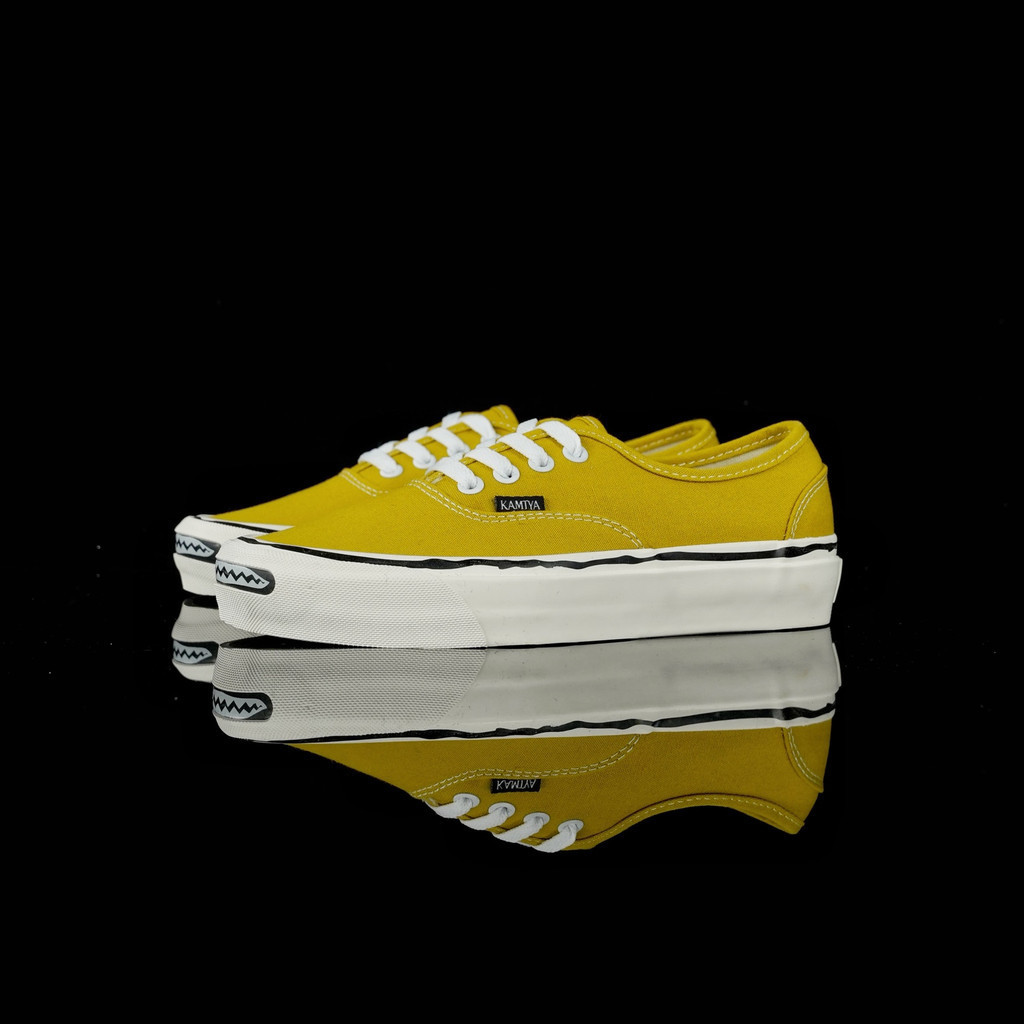 MADNESS x KAMIYA Vulcanize Low Sneaker Yellow Low Top Casual Board Shoes