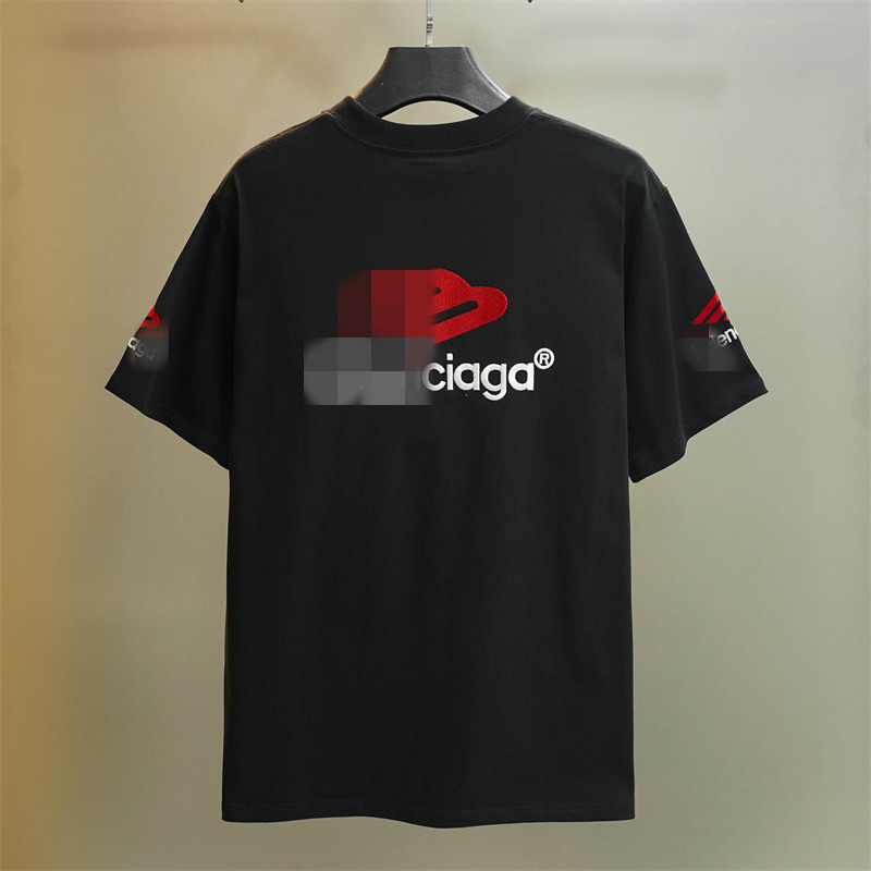 เสื้อยืดคลาสสิกคอวี สำหรับผู้ชายและผู้หญิง ทรงหลวมแขนสั้น เหมาะสำหรับฤดูร้อน