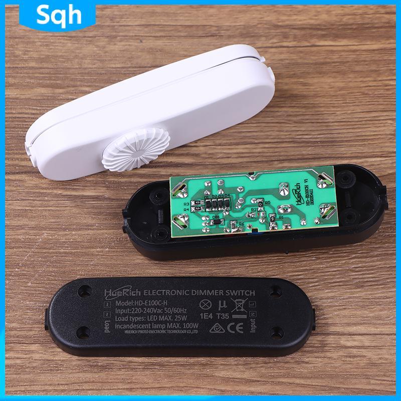 Bri EU LED Dimmer สวิทช์ 120 V/220 V Full Range Rotary Dimmer สวิทช์อินไลน์โคมไฟสําหรับโคมไฟตั้งโต๊ะ