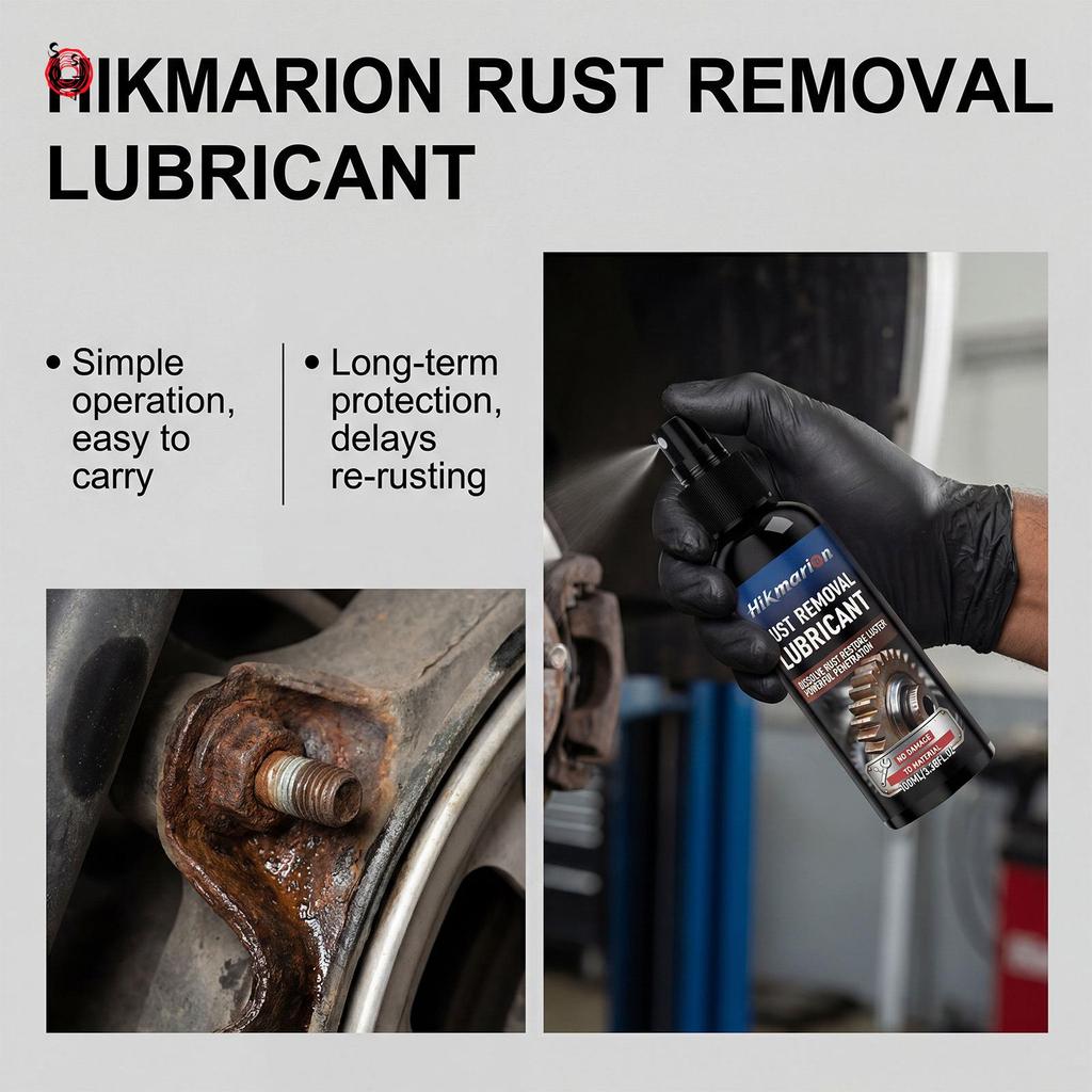 Metal Cleaner Lubricant Rust-Remover Spray 100ml สําหรับยานยนต์บ้านอุตสาหกรรม