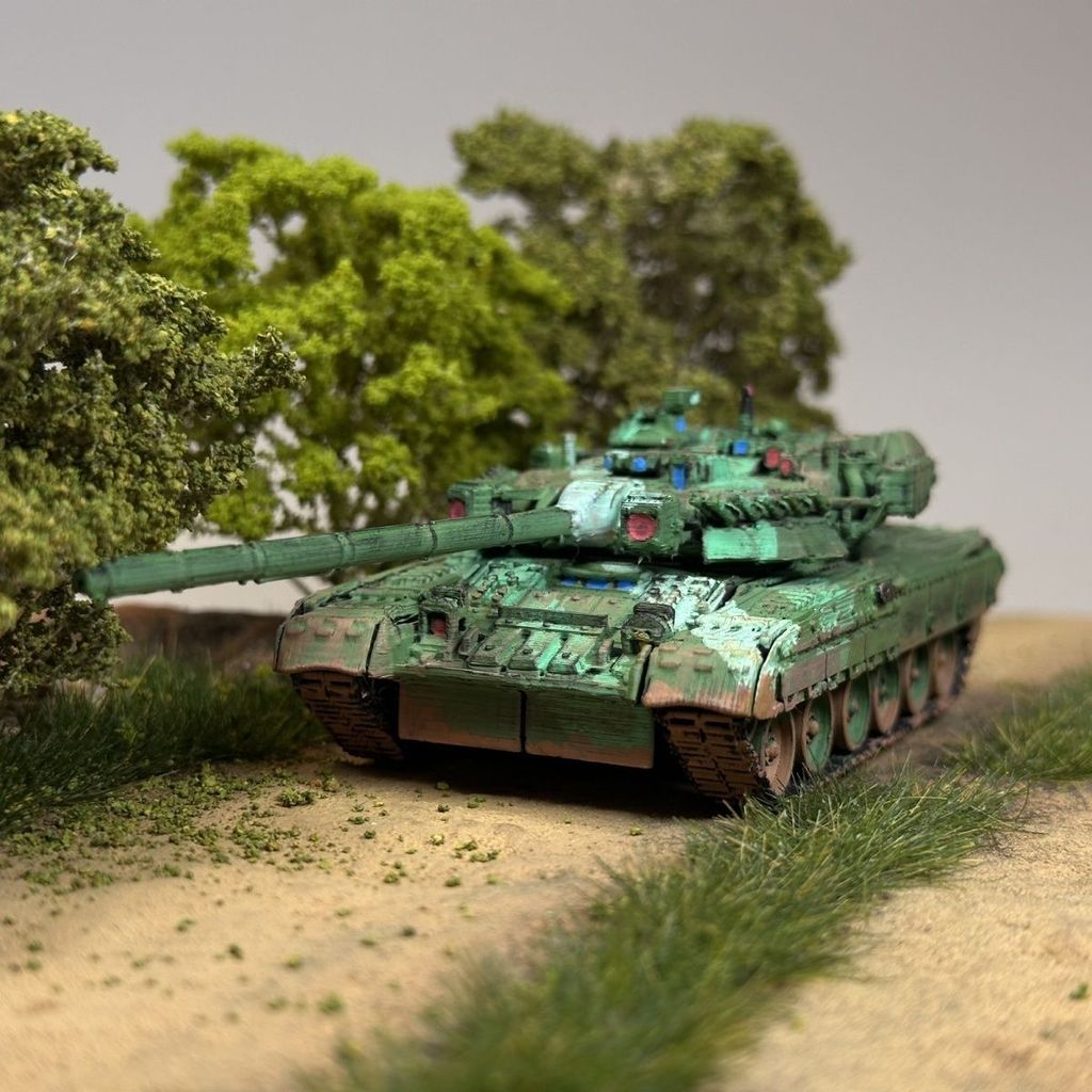 [ALLspark] รัสเซีย T80UK ถังประกอบผลิตภัณฑ์สําเร็จรูป 1/72 Scale รุ่น 0.08 มม.ความแม่นยําสูง 3d การพ