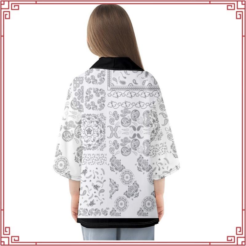 เสื้อกั๊กไหมพรมทอสีขาว Kila