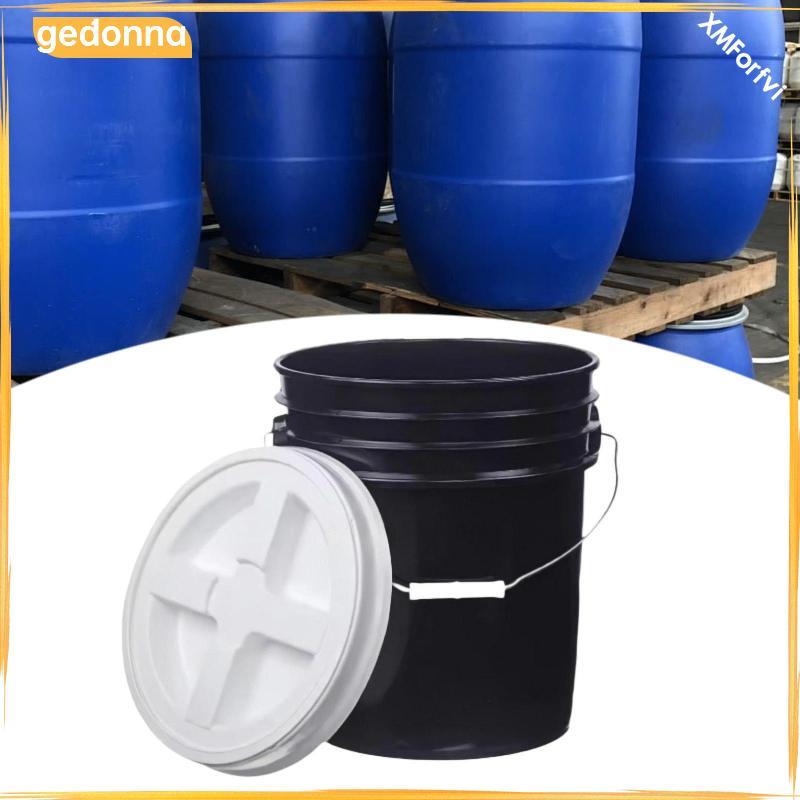 [gedonna] 20L Bucket Pail Barrel Pail ภาชนะเก็บนํากลับมาใช้ใหม่ความจุขนาดใหญ่สําหรับ
