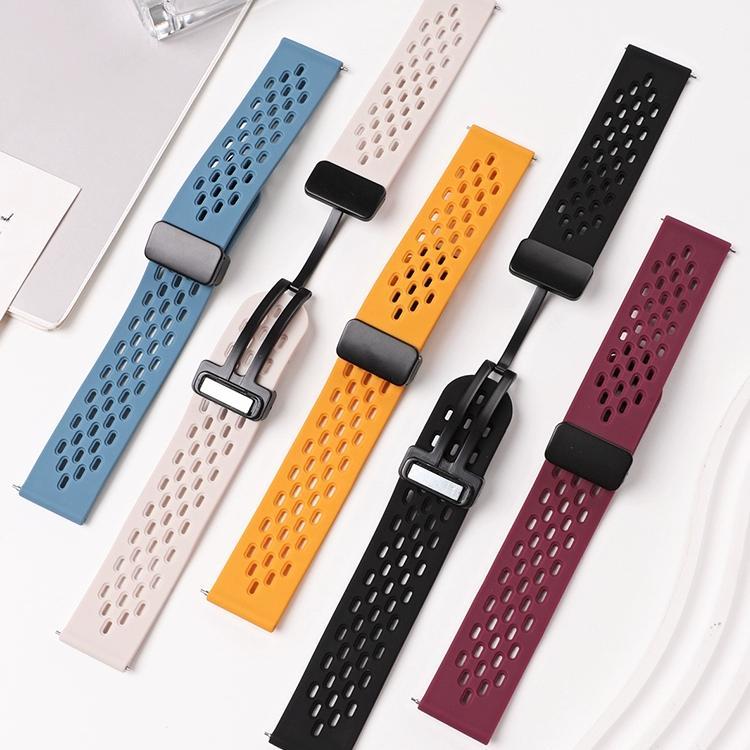 สายซิลิโคน 20/22 มม.สําหรับ Huawei GT2/GT3 Samsung Smart Watch Quick Release Ear Watch3 อุปกรณ์เสริม