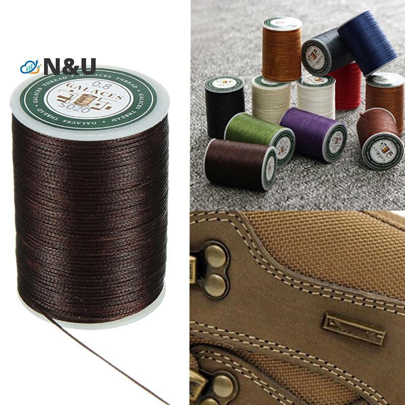 N&U 1 ชิ้น Wd ด้าย 0.8 มิลลิเมตร 90 เมตรโพลีเอสเตอร์จักรเย็บผ้าเย็บสําหรับหัตถกรรม