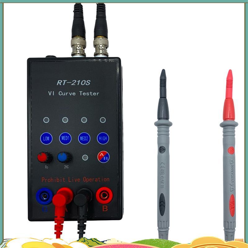 210S VI Curve Tester เครื่องวิเคราะห์ลายเซ็นแบบอะนาล็อกแผงวงจรอิเล็กทรอนิกส์เครื่องมือตรวจจับความผิด