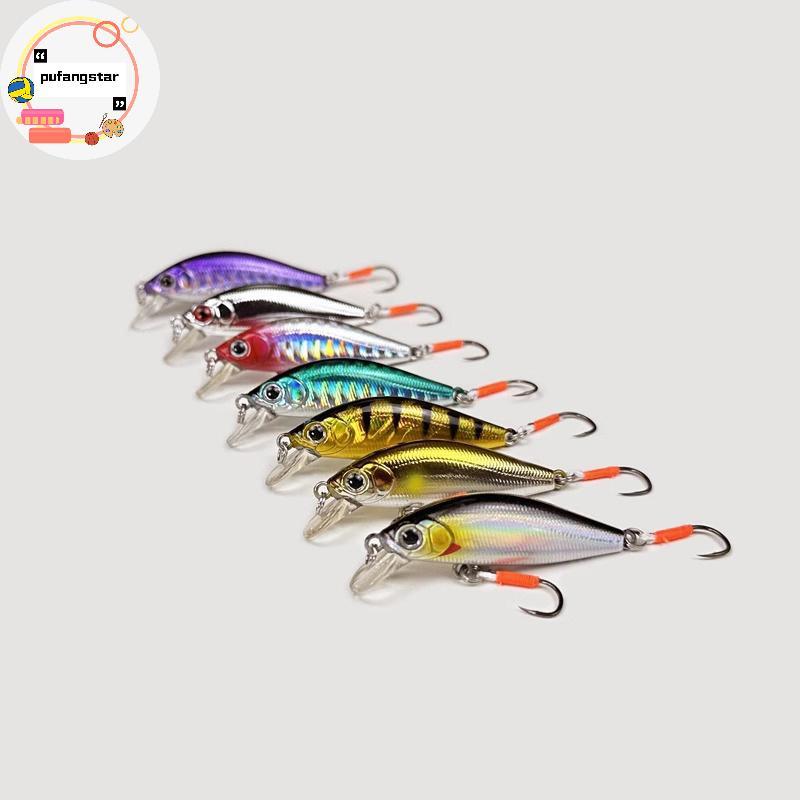 Pufangstar 3.3G Micro-Object เหยื่อปลอมขนาดเล็กสำหรับตกปลาเบสและโคยในน้ำจืด