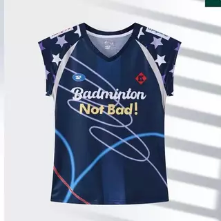 2026 New Crying Badminton Center Joint Badminton Competition Breathable Summer Quick-Drying Exercise Short Sleeves Women's Skirt 9snB
