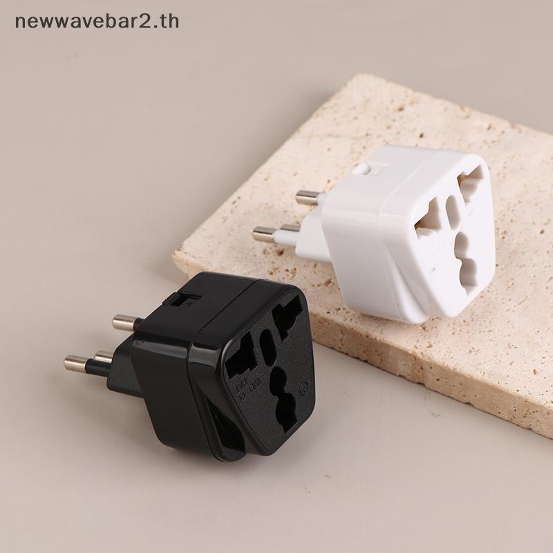 # waveba # 1 PC Universal Copper WD-11A-1 10A 250V EURO UK AU USA EU To Swiss Switzerland 3 Pin AC P